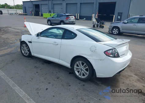 2007 Hyundai Tiburon Gs из США, поврежденный, VIN KMHHM66D574256167